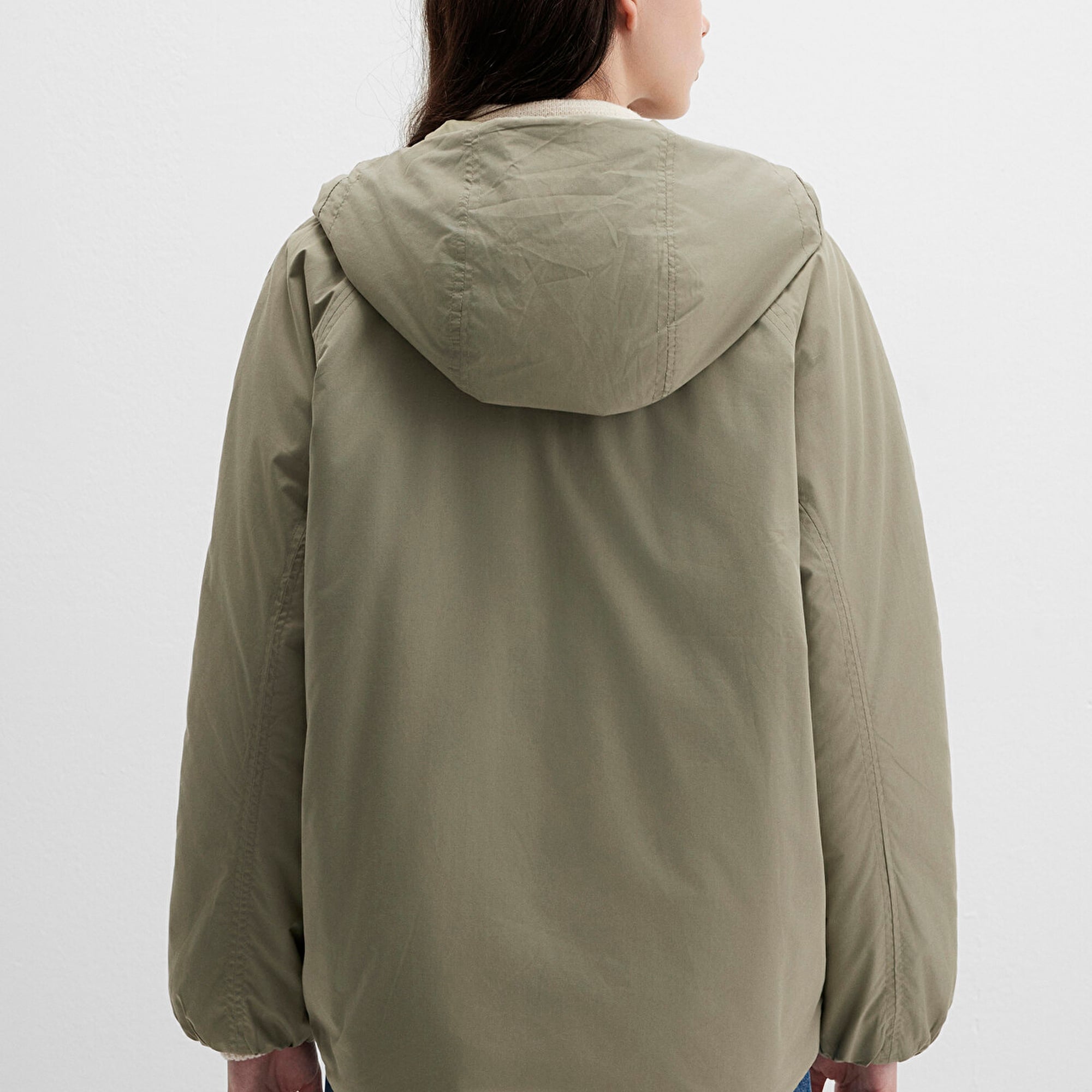 Mavi Haki Ceket Loose Fit / Bol Rahat Kesim 1110762-71818