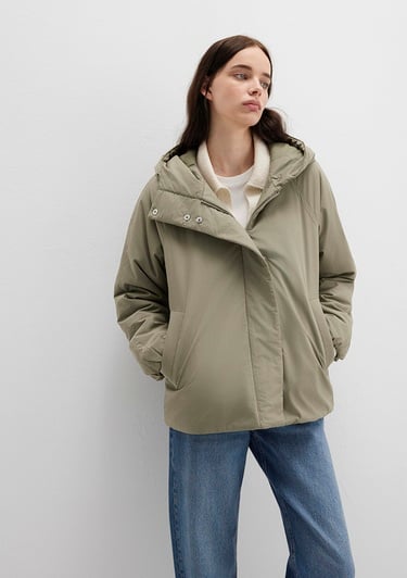  Mavi Haki Ceket Loose Fit / Bol Rahat Kesim 1110762-71818