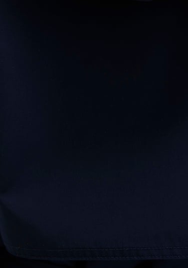  Mavi Su İtici Beli Kemerli Lacivert Parka Oversize / Geniş Kesim 1110703-83699