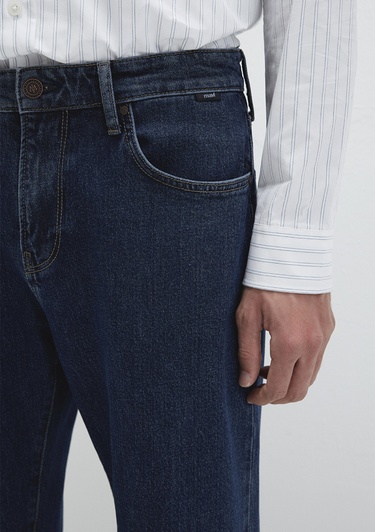  Mavi Lisbon Classic Denim Vintage Koyu Indigo Mavisi Jean Pantolon 0010039-91240