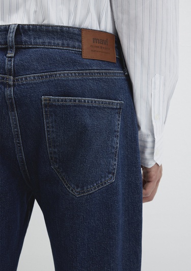  Mavi Lisbon Classic Denim Vintage Koyu Indigo Mavisi Jean Pantolon 0010039-91240
