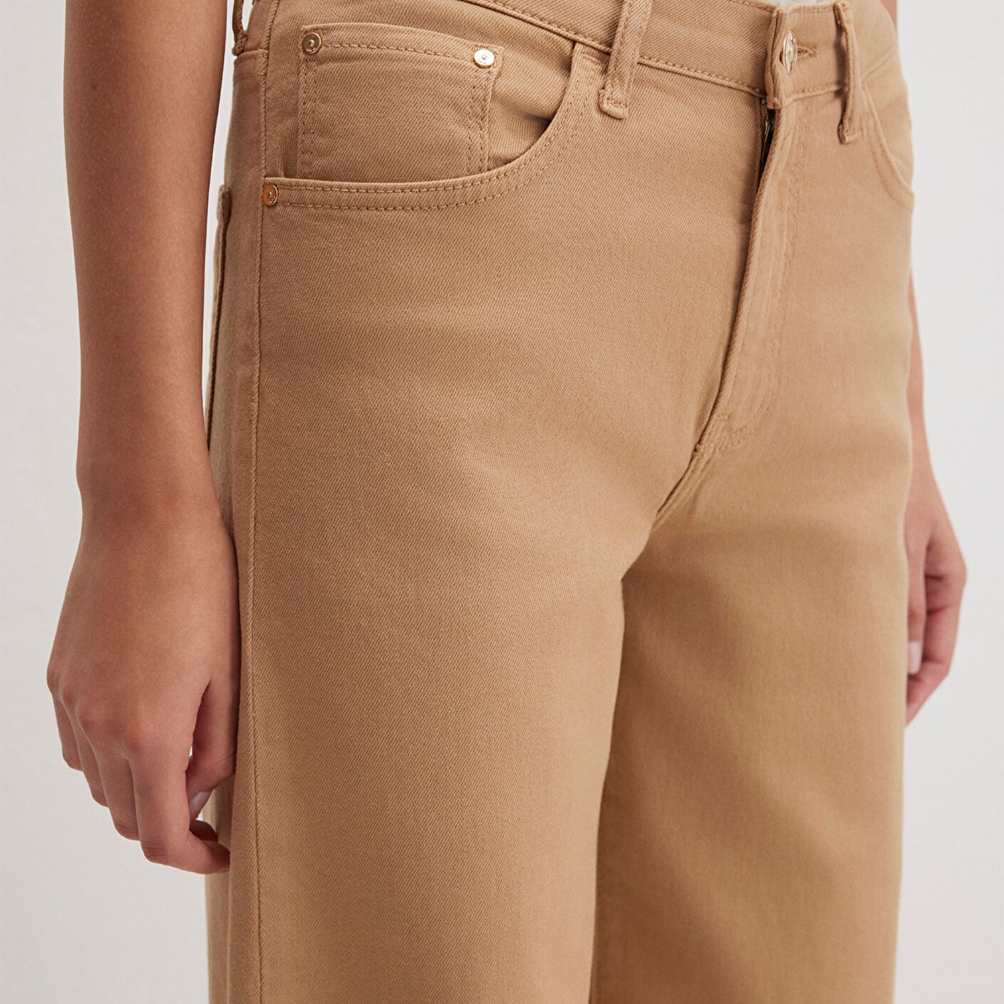 Mavi Malibu Bej Gabardin Pantolon 1010152-91198