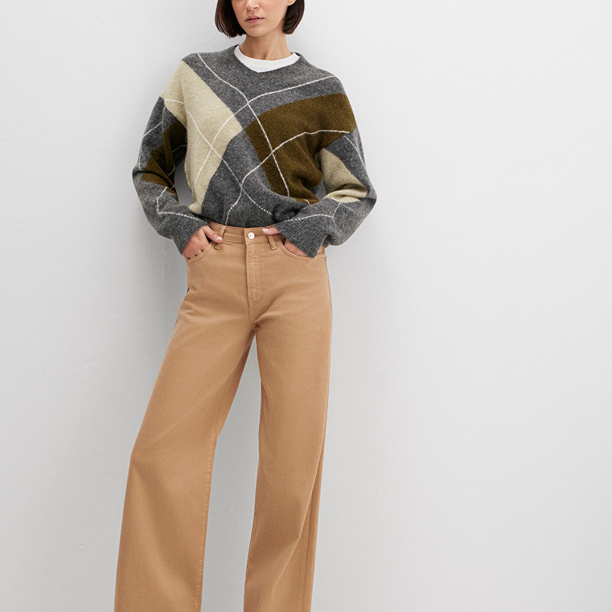 Mavi Malibu Bej Gabardin Pantolon 1010152-91198