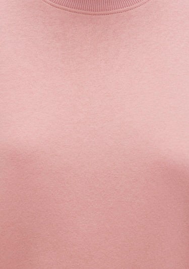  Mavi Bisiklet Yaka Pembe Basic Sweatshirt 1610198-91003