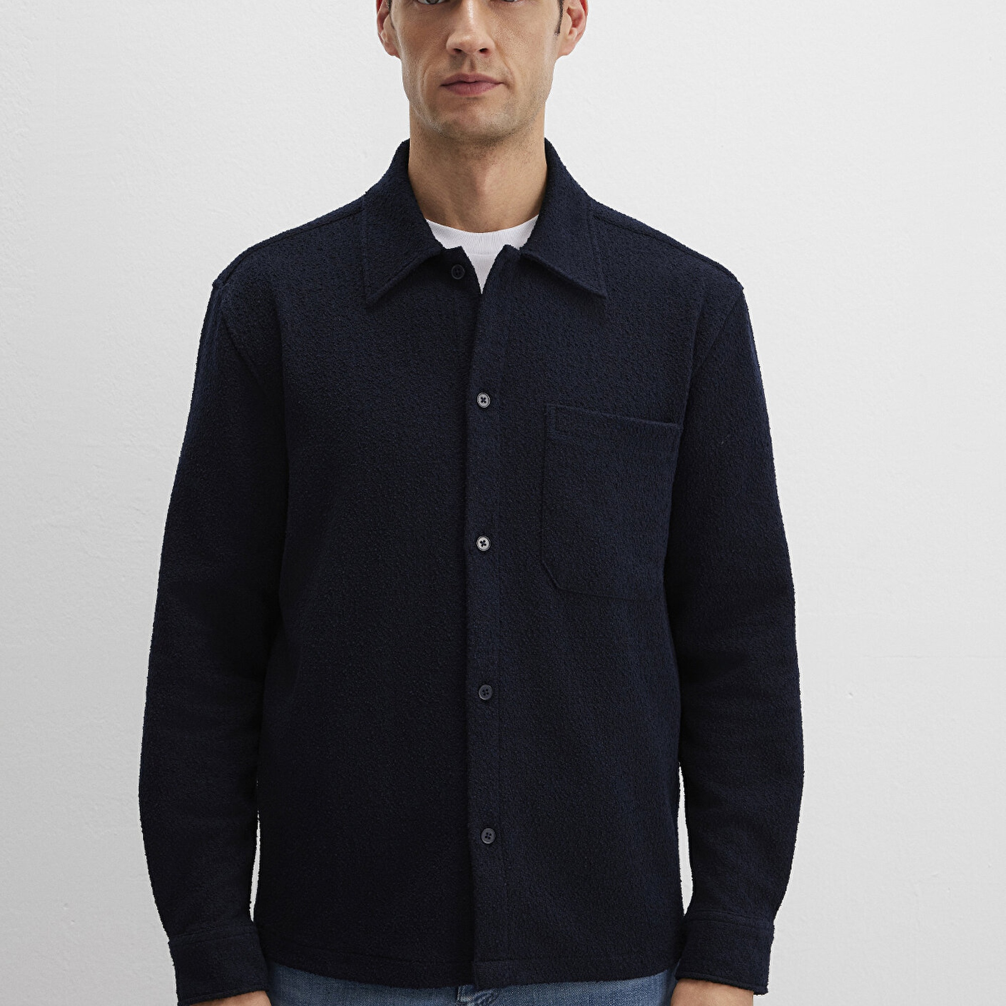 Mavi Mavi Black Lacivert Gömlek Regular Fit / Normal Kesim 0211772-83699