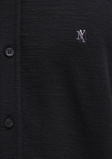  Mavi Siyah Gömlek Regular Fit / Normal Kesim 0211789-900