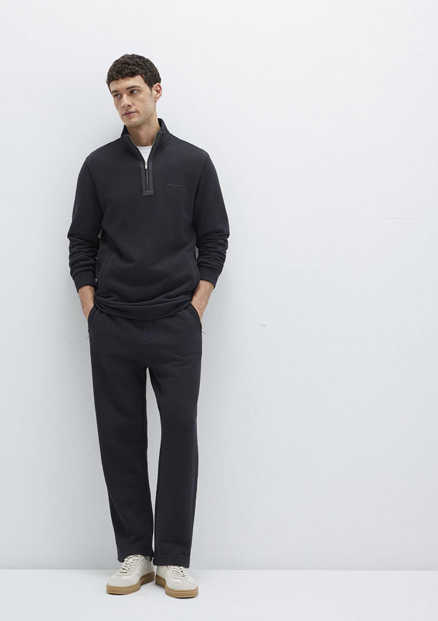  Mavi Siyah Eşofman Altı 0010523-900