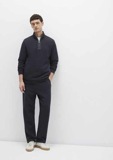  Mavi Siyah Eşofman Altı 0010523-900