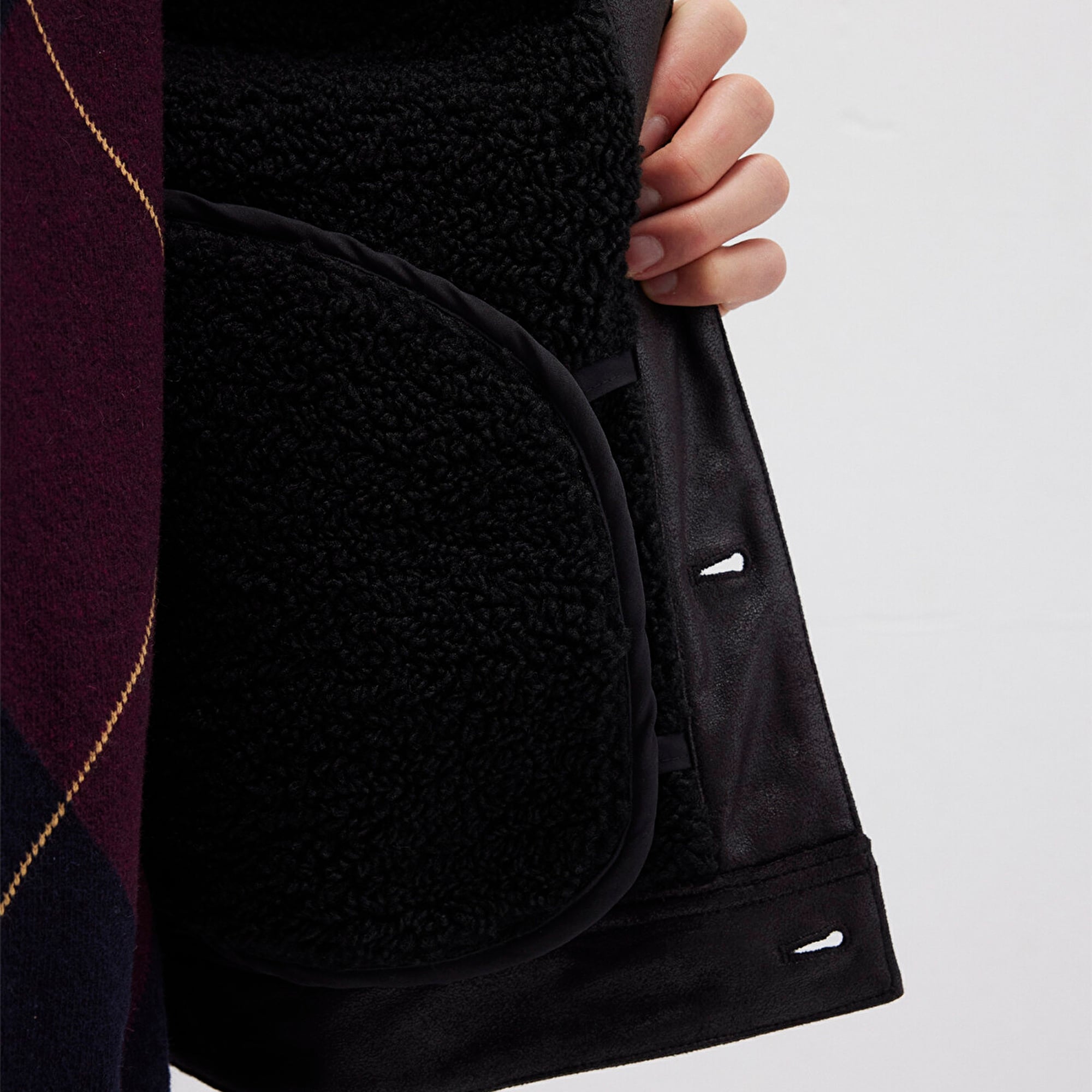 Mavi Siyah Suni Deri Ceket Regular Fit / Normal Kesim 0110460-71379