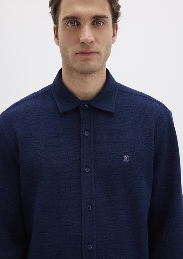  Mavi Lacivert Gömlek Regular Fit / Normal Kesim 0211789-70497