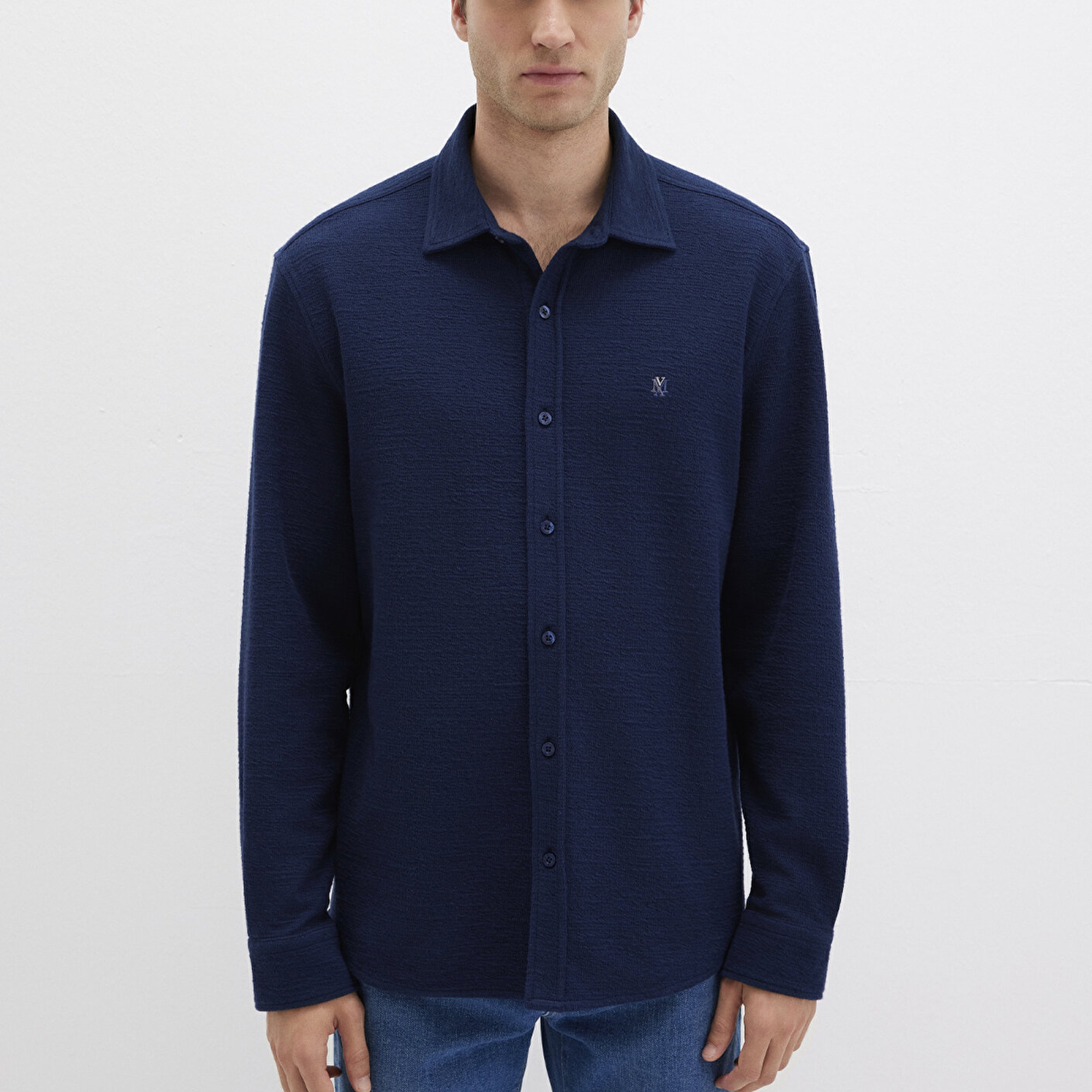 Mavi Lacivert Gömlek Regular Fit / Normal Kesim 0211789-70497