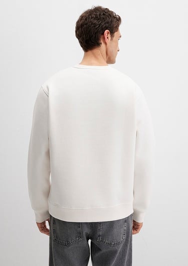  Mavi Ekru Sweatshirt 0S10484-70057