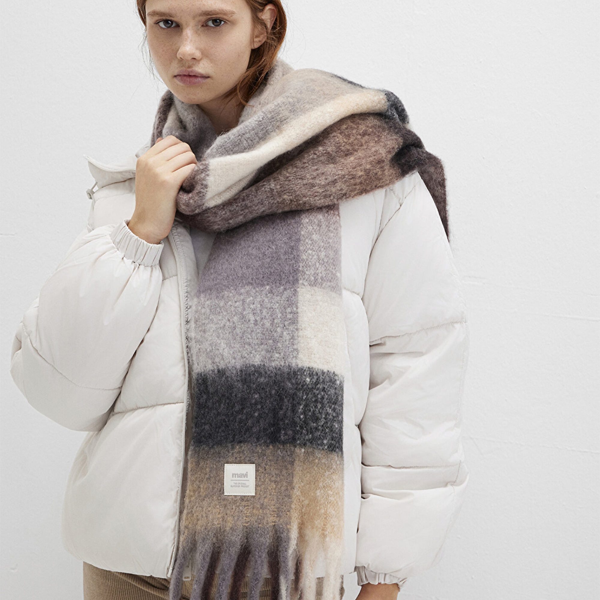 Mavi Gri Atkı 1913596-24674