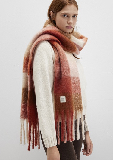  Mavi Kırmızı Atkı 1913596-35115