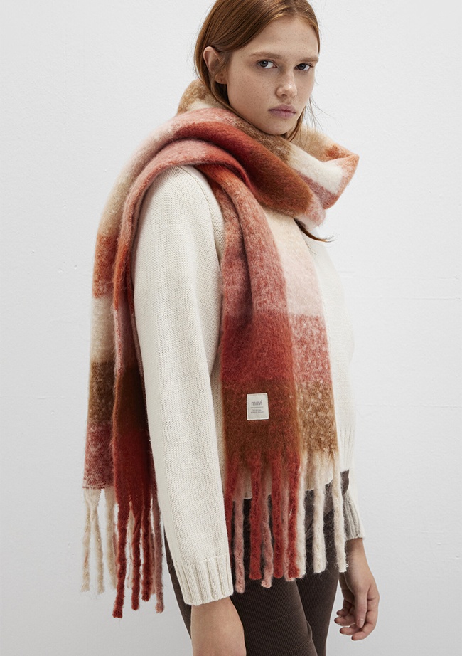  Mavi Kırmızı Atkı 1913596-35115