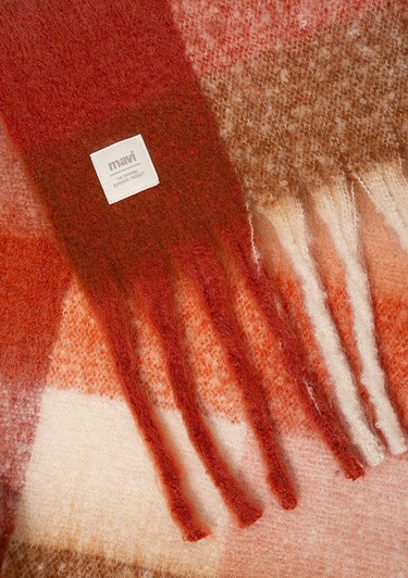  Mavi Kırmızı Atkı 1913596-35115