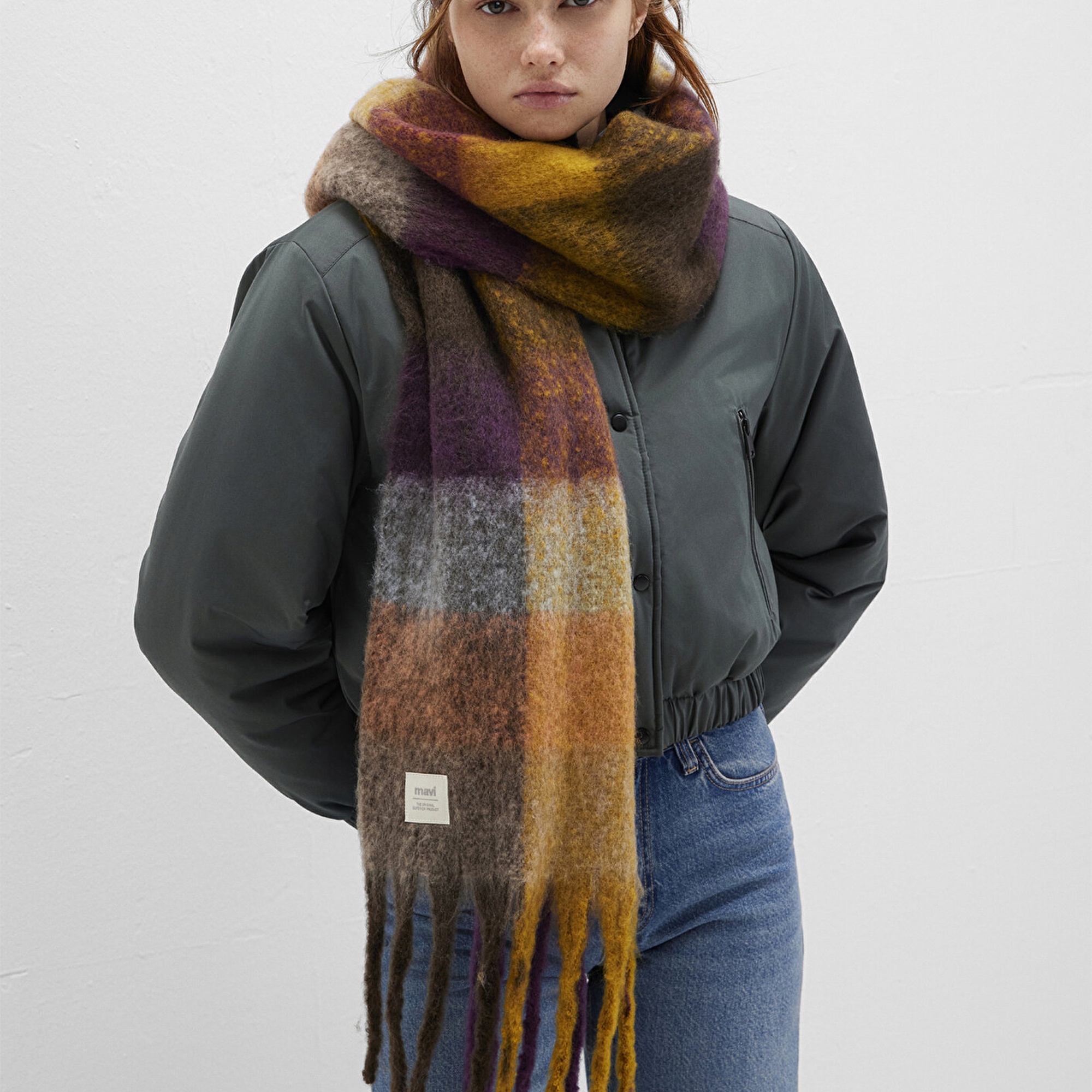 Mavi Mor Atkı 1913596-22928