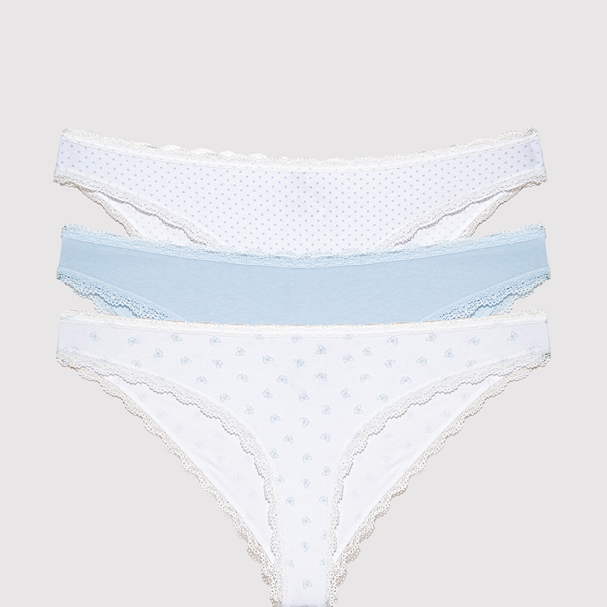 Mavi 3lü Klasik Külot 1913818-70717