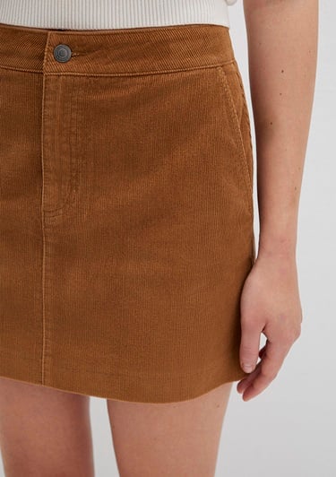  Mavi Kahverengi Kadife Etek 1310831-91393