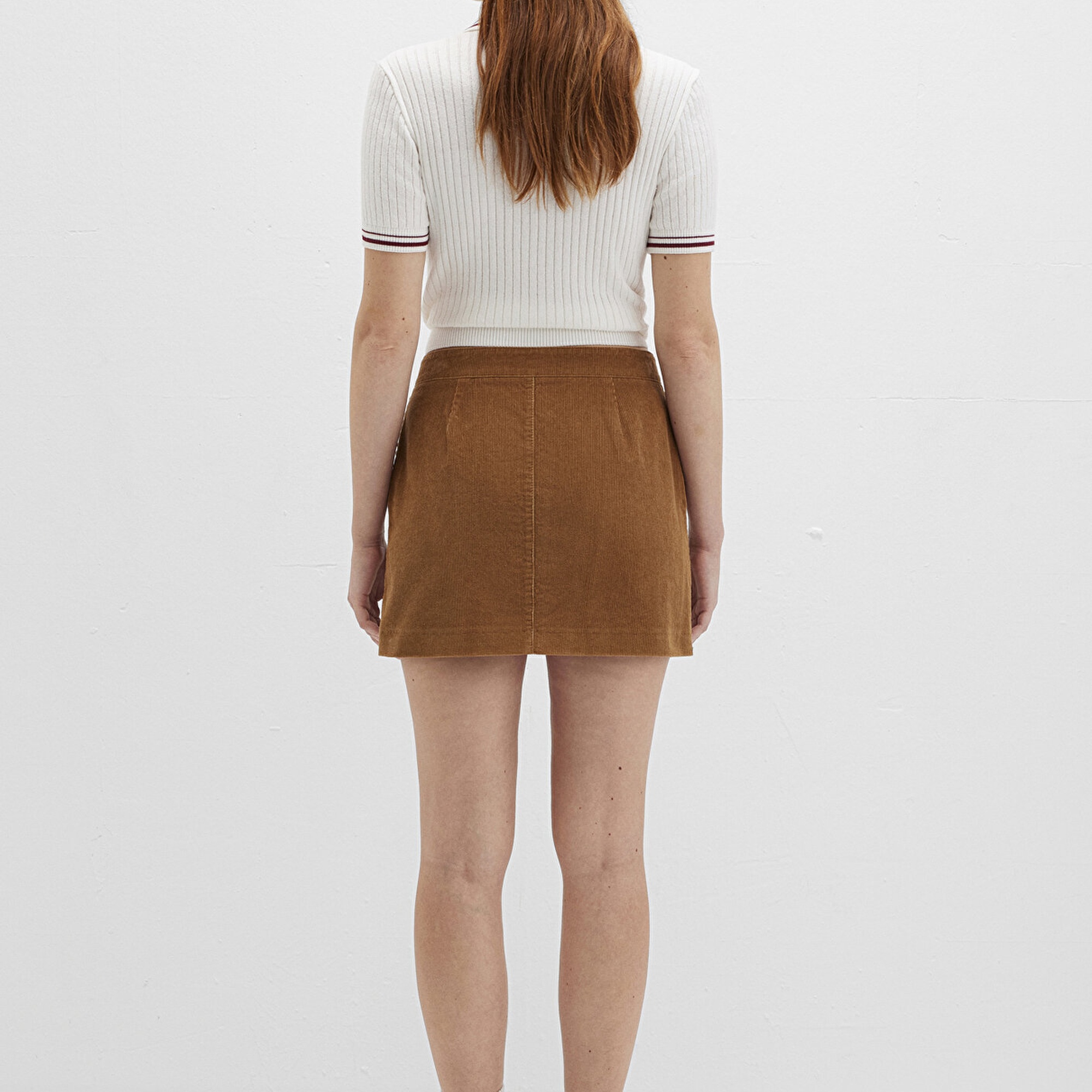 Mavi Kahverengi Kadife Etek 1310831-91393