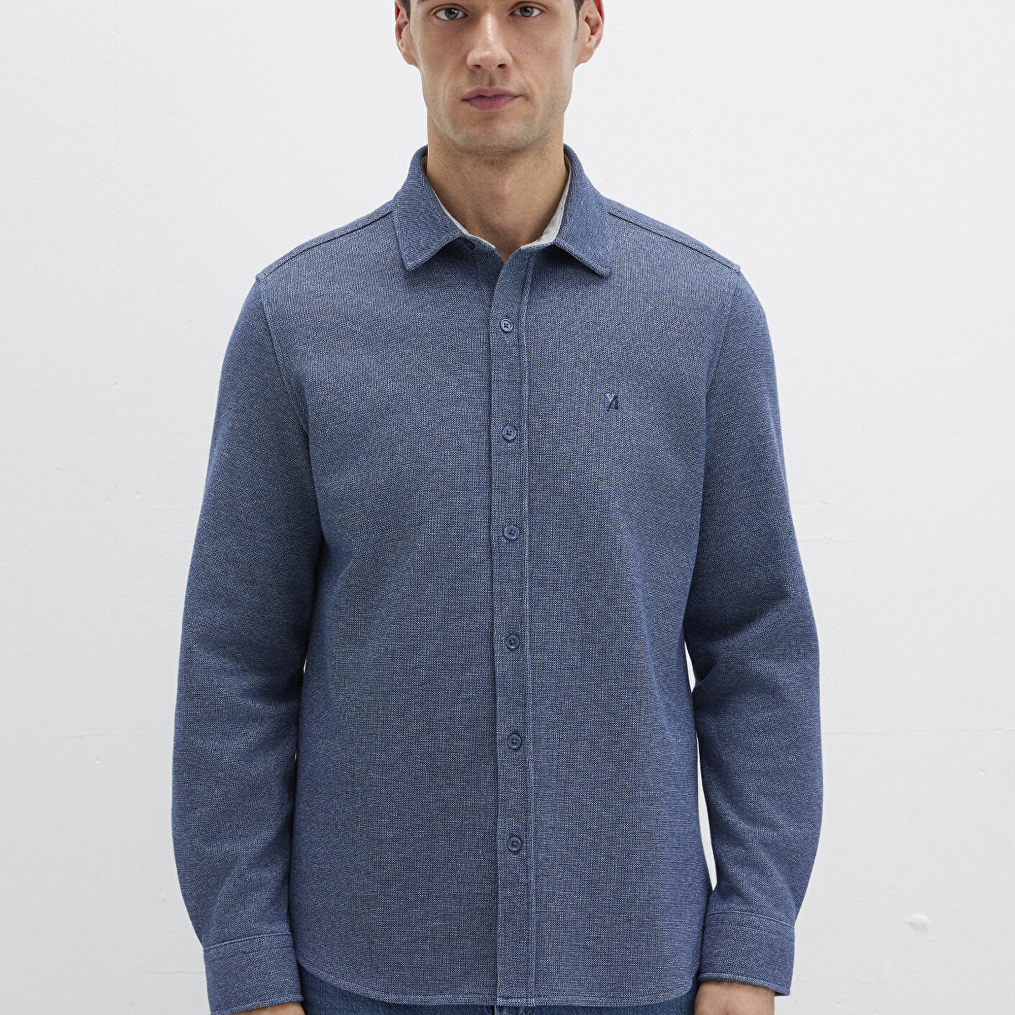 Mavi Lacivert Gömlek Regular Fit / Normal Kesim 0211763-70718