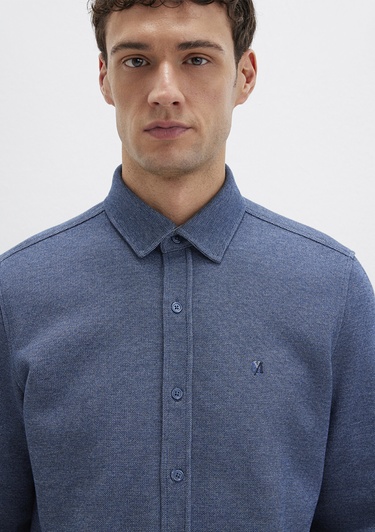  Mavi Lacivert Gömlek Regular Fit / Normal Kesim 0211763-70718