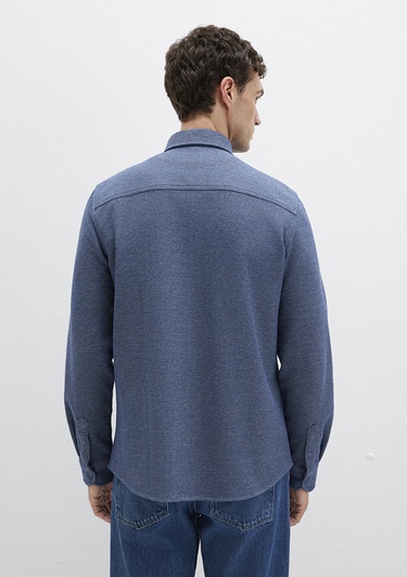  Mavi Lacivert Gömlek Regular Fit / Normal Kesim 0211763-70718