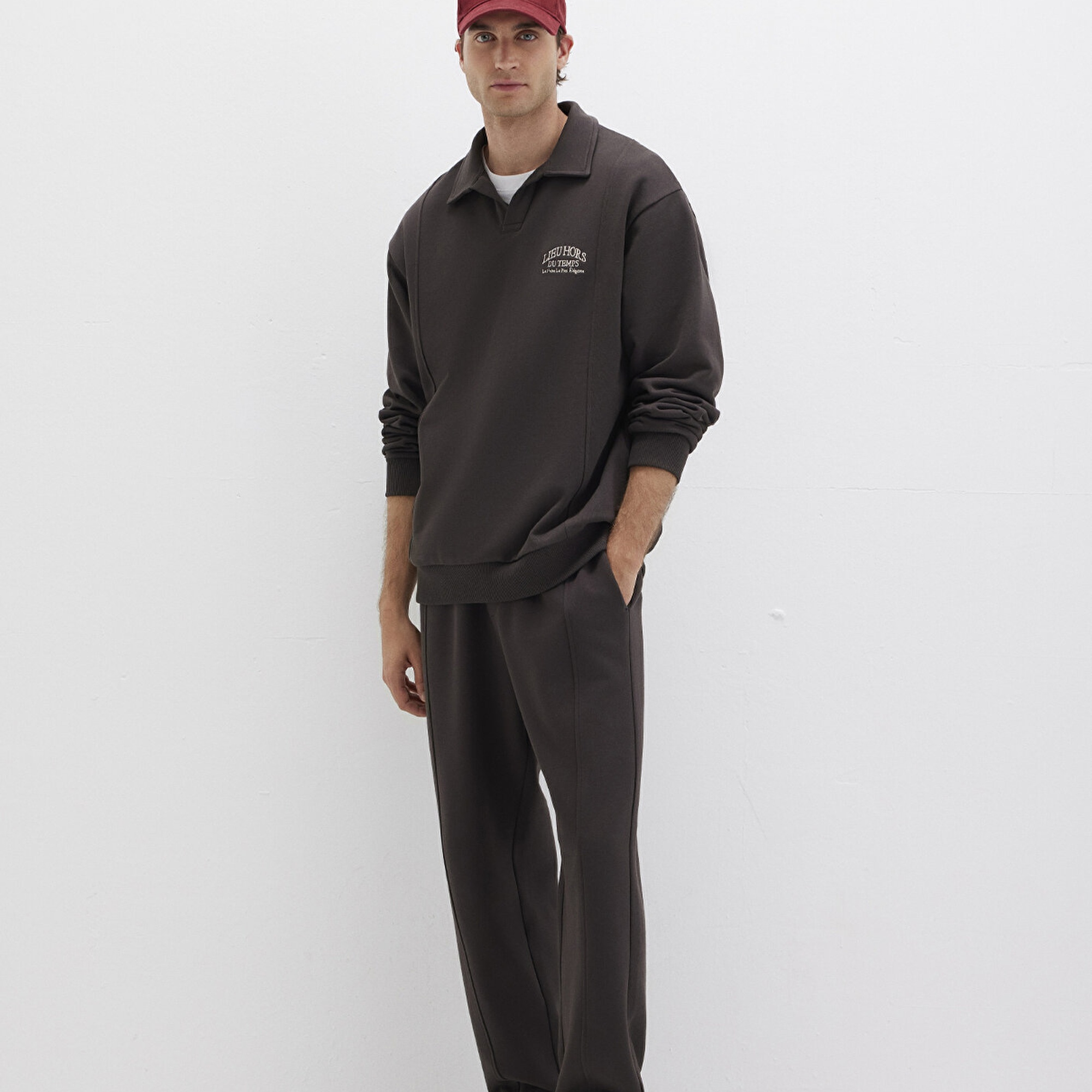 Mavi Kahverengi Jogger Eşofman Altı 0010522-70219