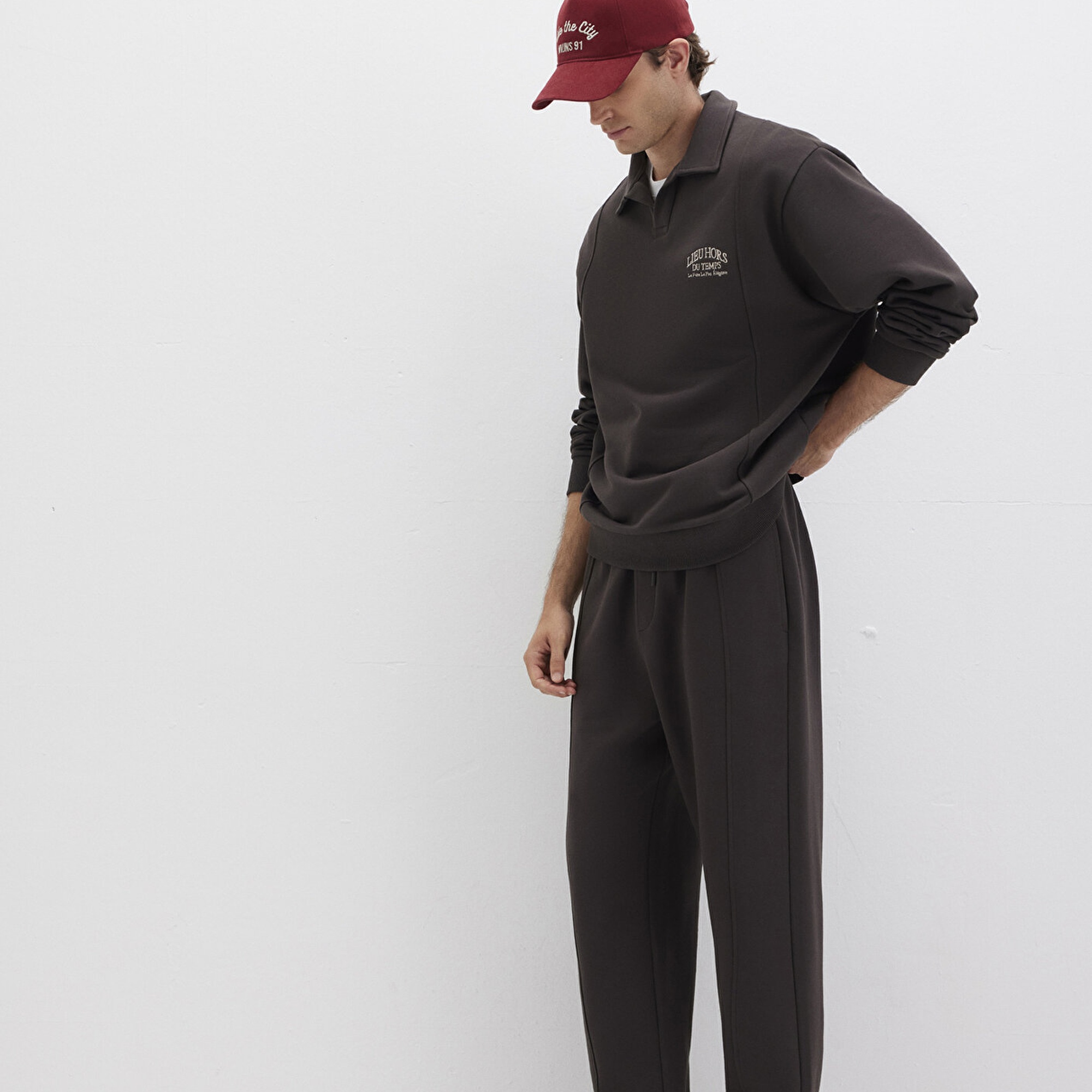 Mavi Kahverengi Jogger Eşofman Altı 0010522-70219