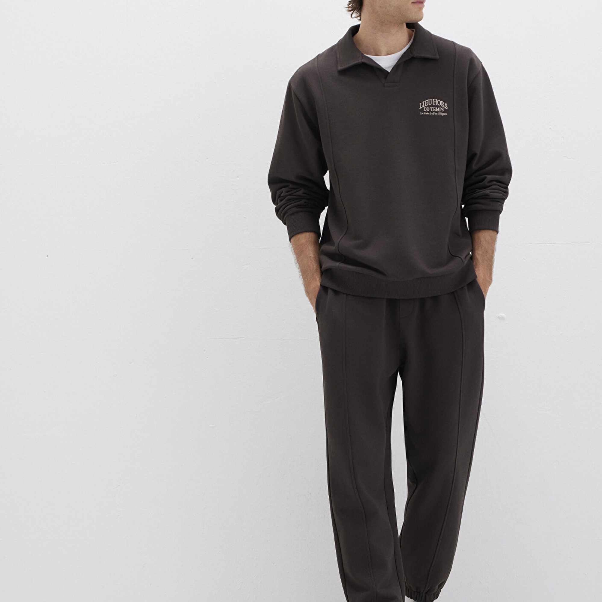 Mavi Kahverengi Jogger Eşofman Altı 0010522-70219