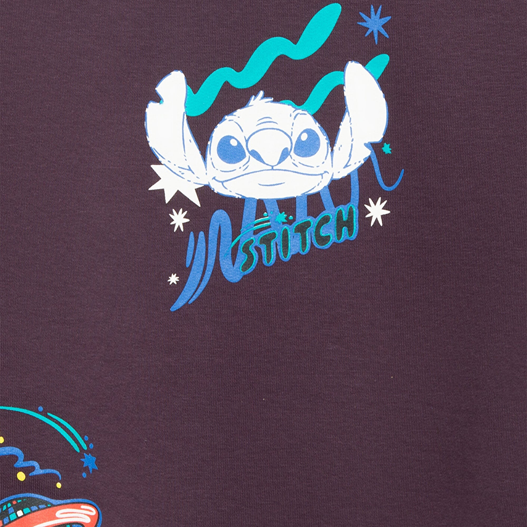 Mavi Baskılı Mor Sweatshirt 7S10161-70635