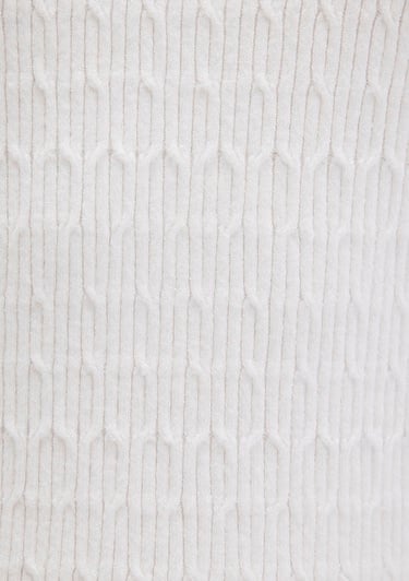  Mavi Omuz Detaylı Ekru Kazak Slim Fit / Dar Kesim 1710798-70057