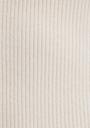  Mavi Düğmeli Ekru Triko Polo 1710787-80194