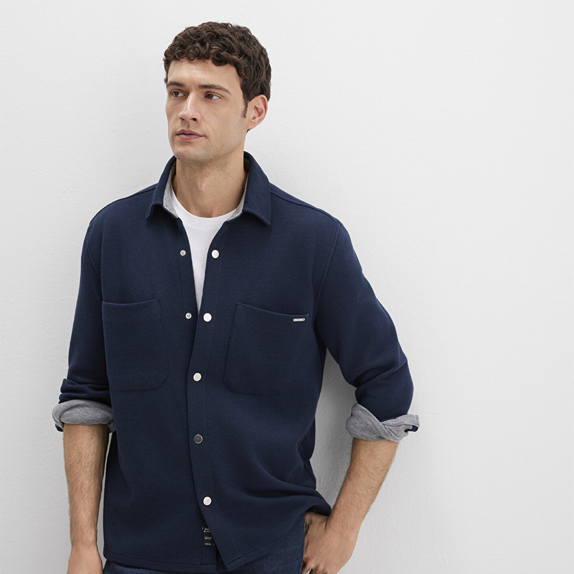 Mavi Mavi Black Lacivert Gömlek Regular Fit / Normal Kesim 0211771-80872