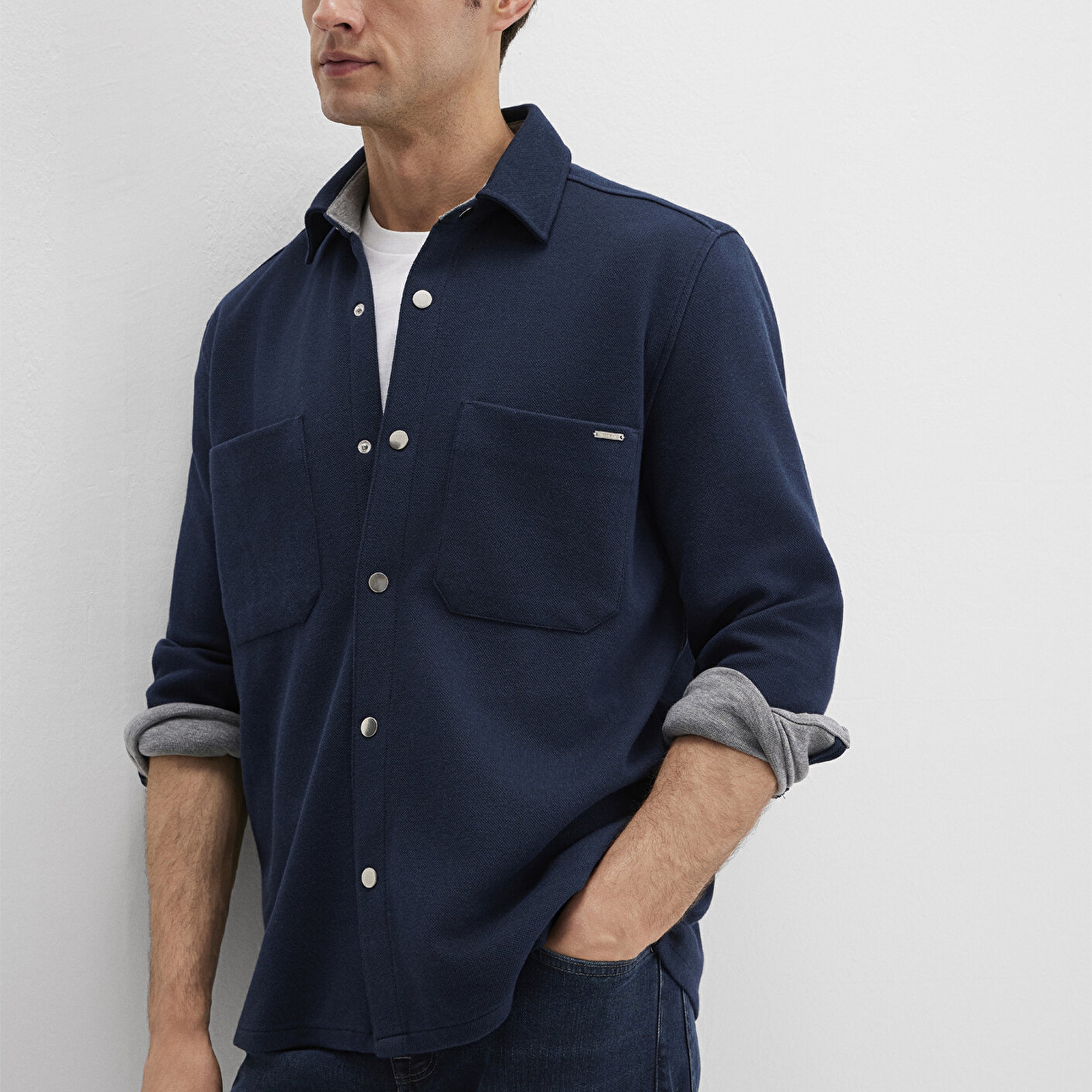 Mavi Mavi Black Lacivert Gömlek Regular Fit / Normal Kesim 0211771-80872