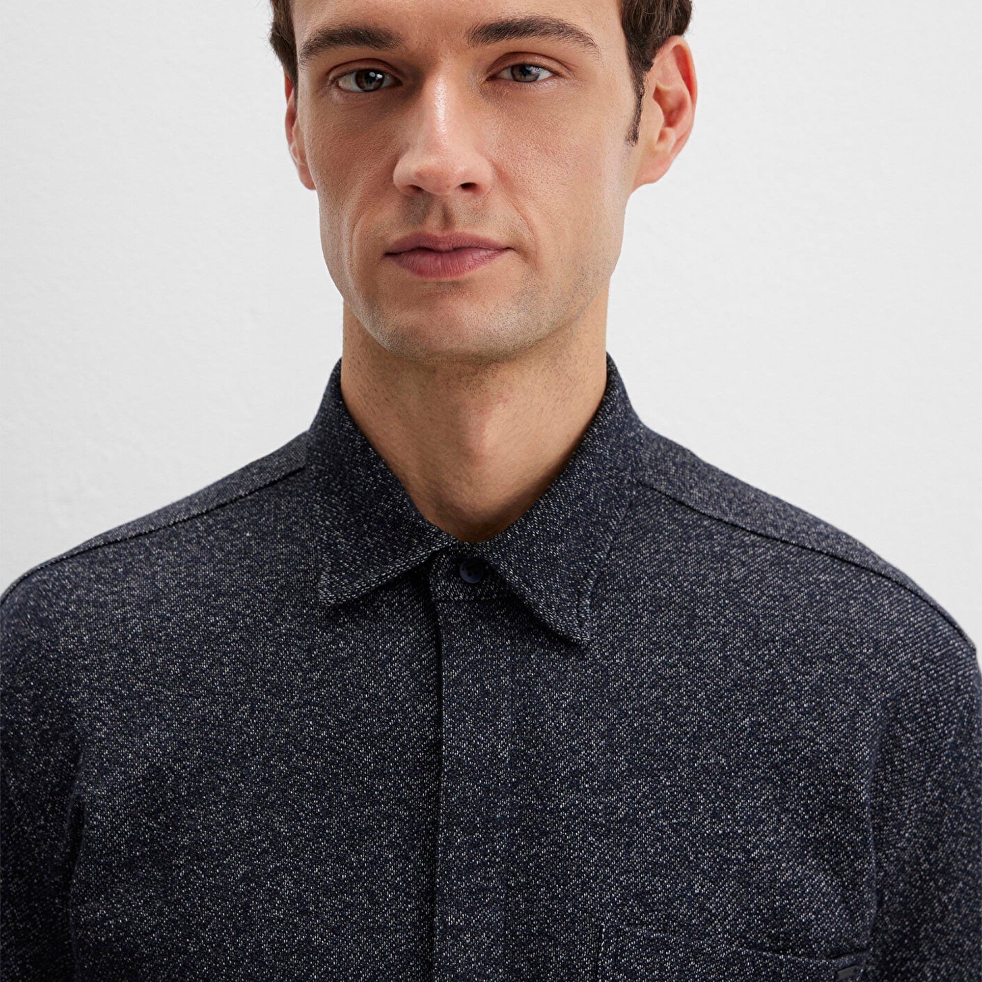 Mavi Lacivert Gömlek Loose Fit / Bol Rahat Kesim 0211764-70497