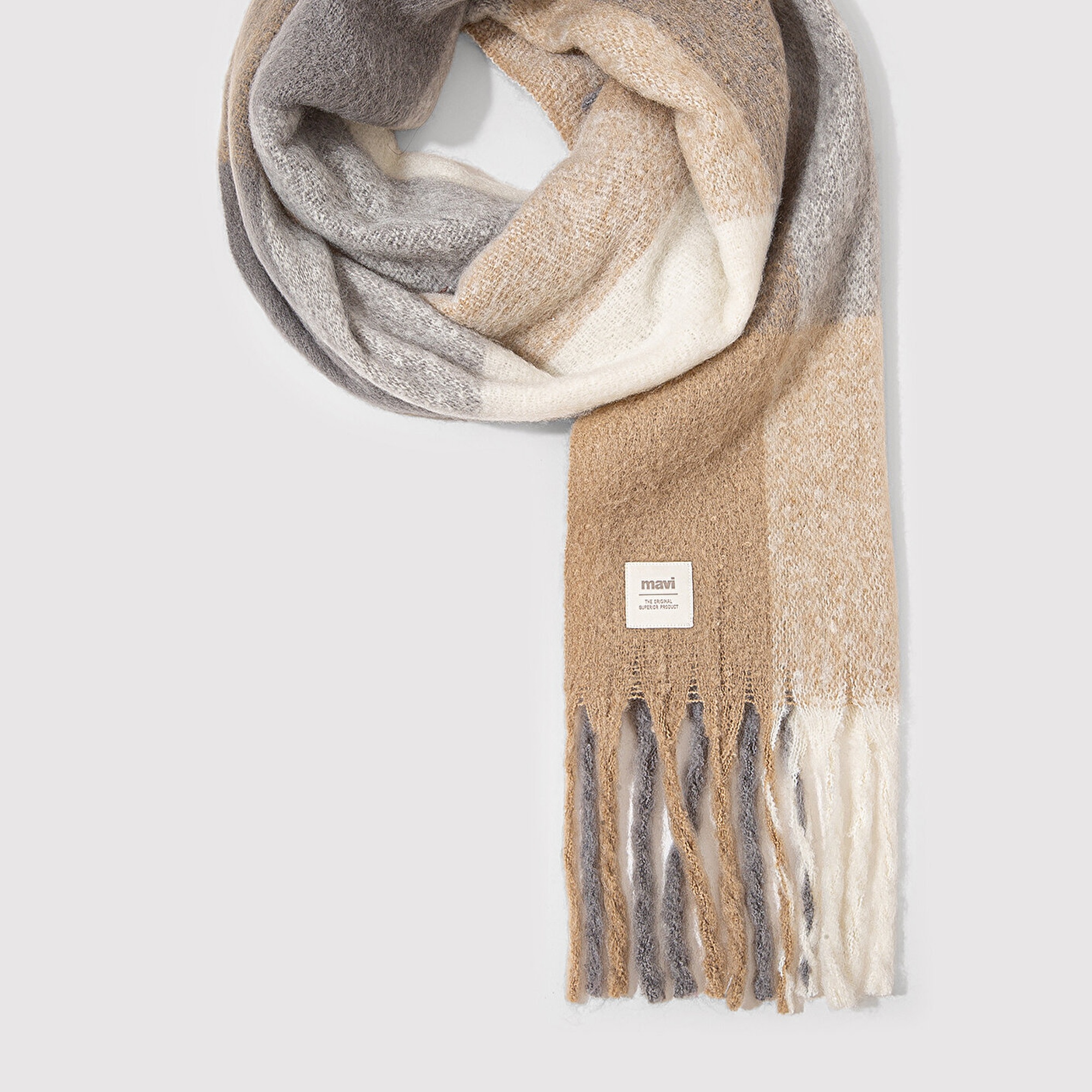 Mavi Bej Atkı 1913603-30221