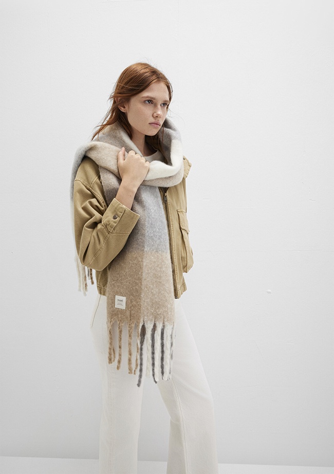  Mavi Bej Atkı 1913603-30221