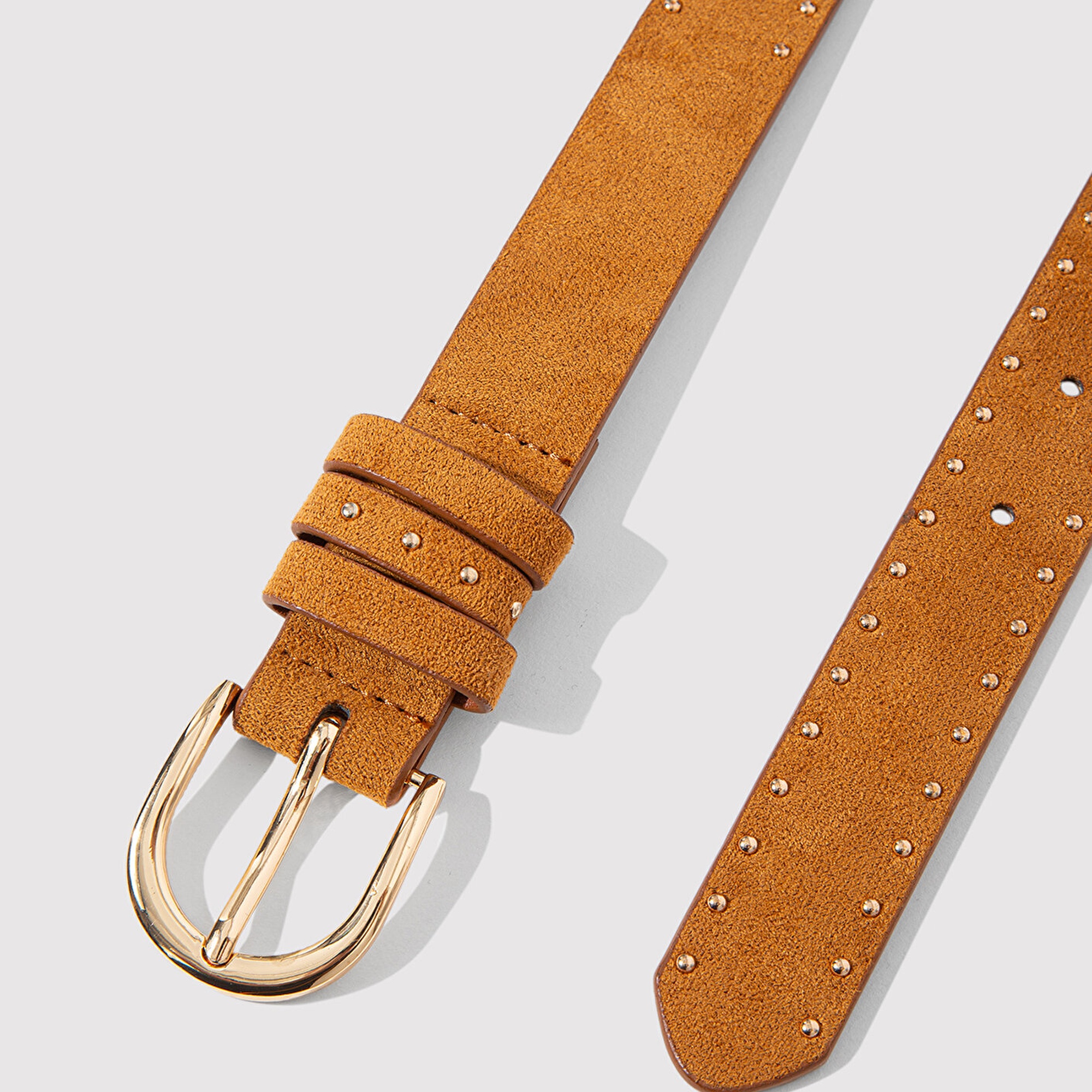 Mavi Kahverengi Suni Deri Kemer 1913580-33653