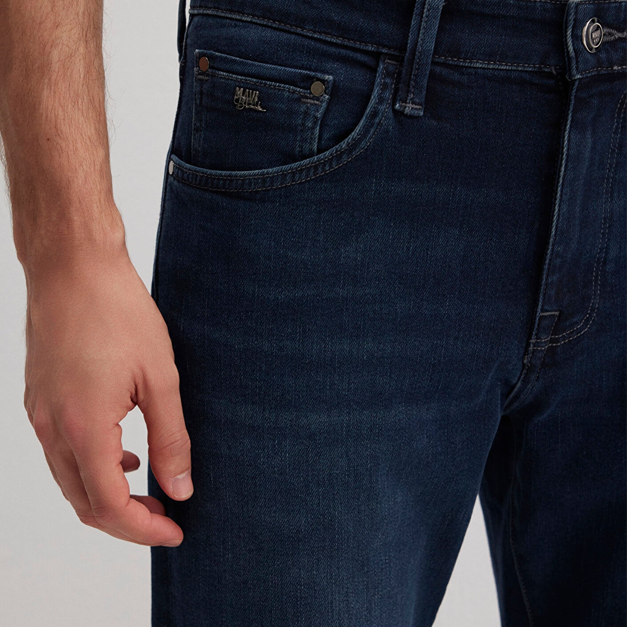 Mavi Hunter Lux Black Puslu Koyu Mavi Jean Pantolon 0020290825