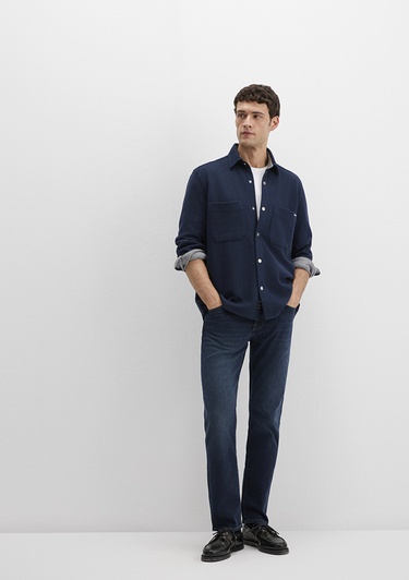  Mavi Hunter Lux Black Puslu Koyu Mavi Jean Pantolon 0020290825