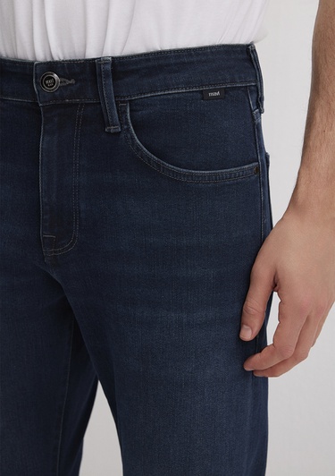  Mavi Hunter Lux Black Puslu Koyu Mavi Jean Pantolon 0020290825