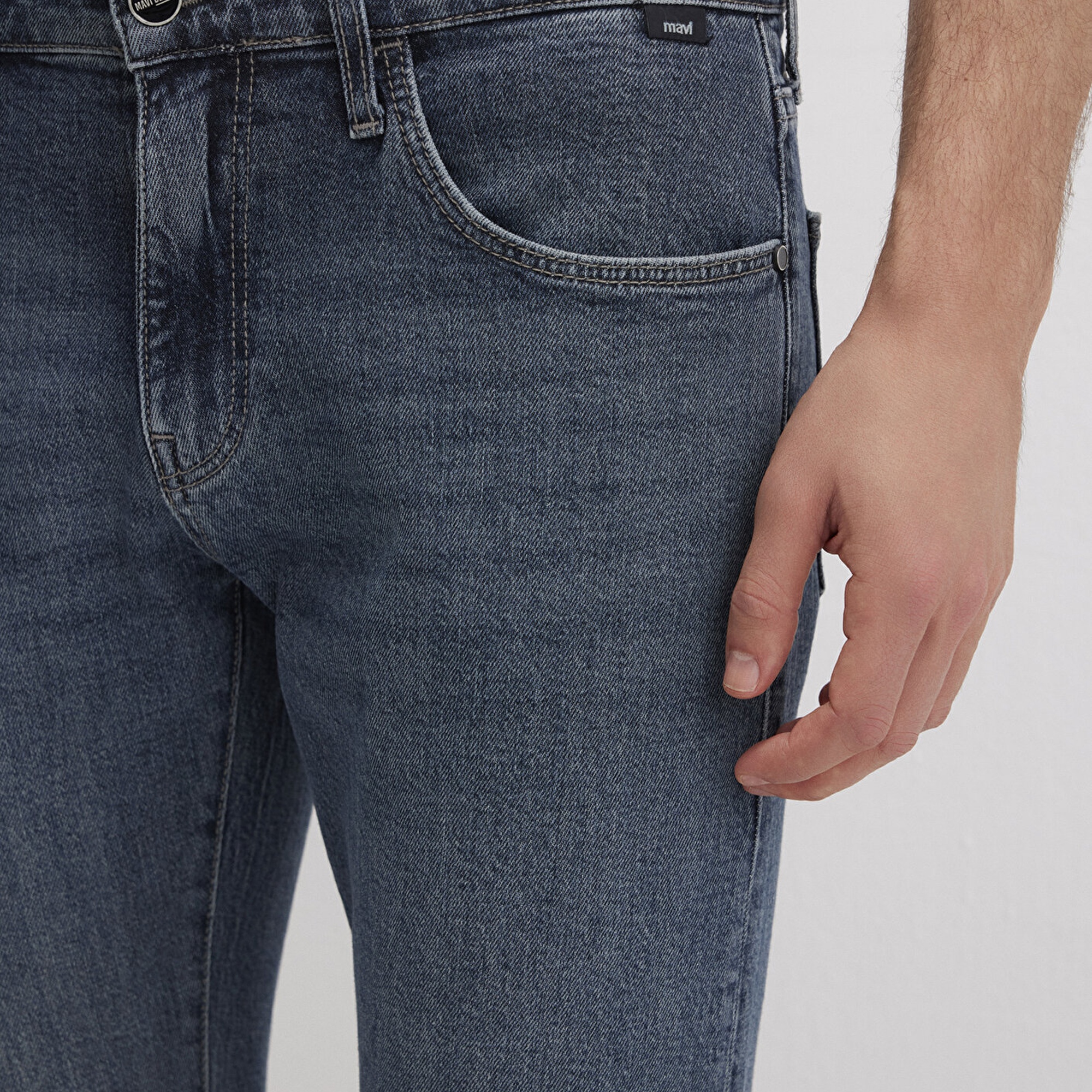 Mavi James Mavi Black Puslu Koyu Mavi Jean Pantolon 0042489342