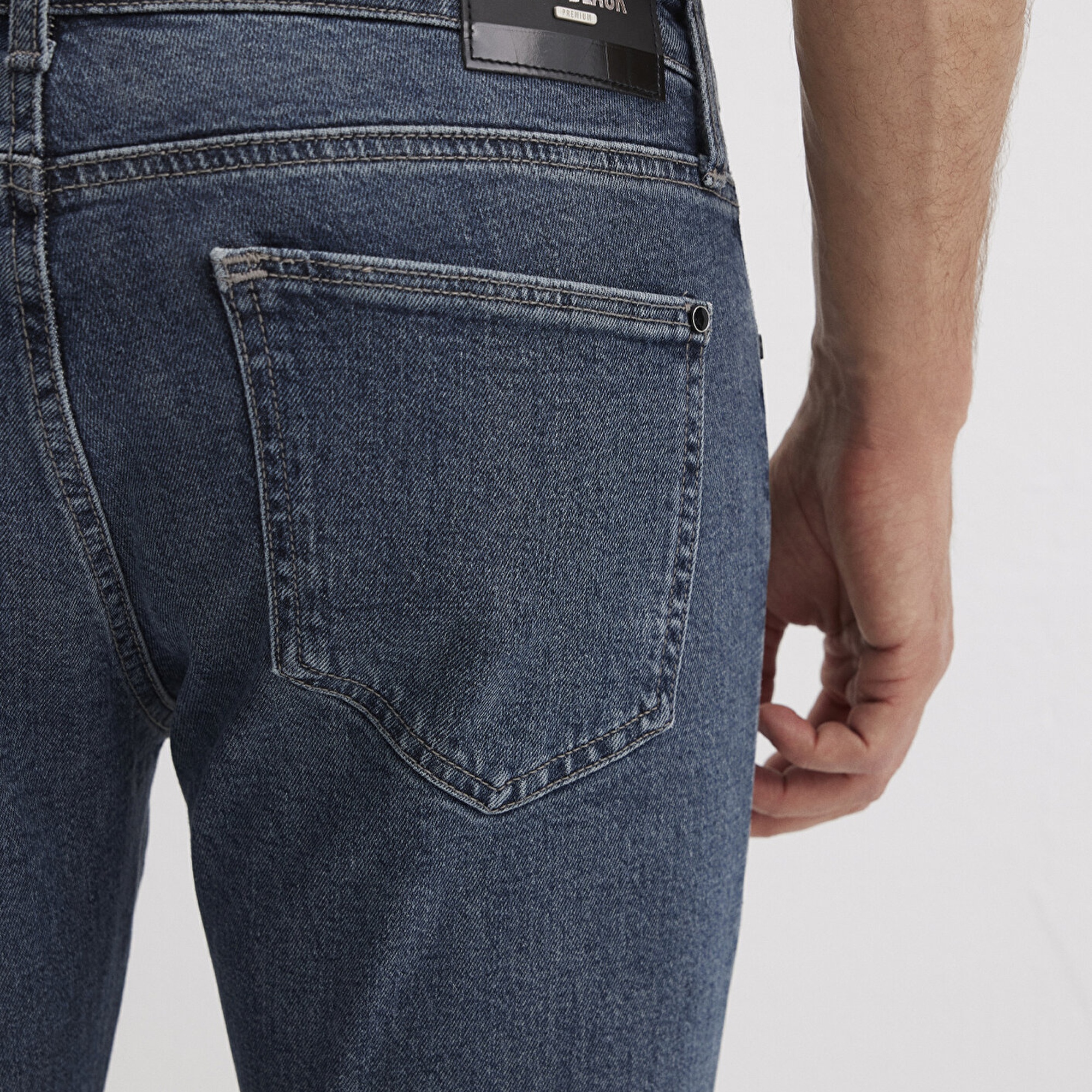 Mavi James Mavi Black Puslu Koyu Mavi Jean Pantolon 0042489342