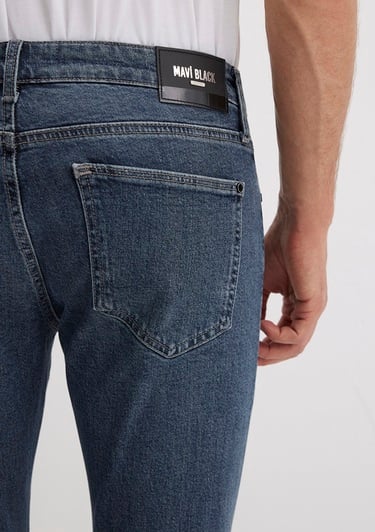  Mavi James Mavi Black Puslu Koyu Mavi Jean Pantolon 0042489342