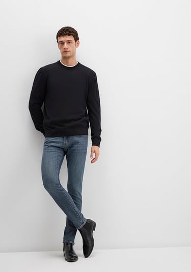  Mavi James Mavi Black Puslu Koyu Mavi Jean Pantolon 0042489342