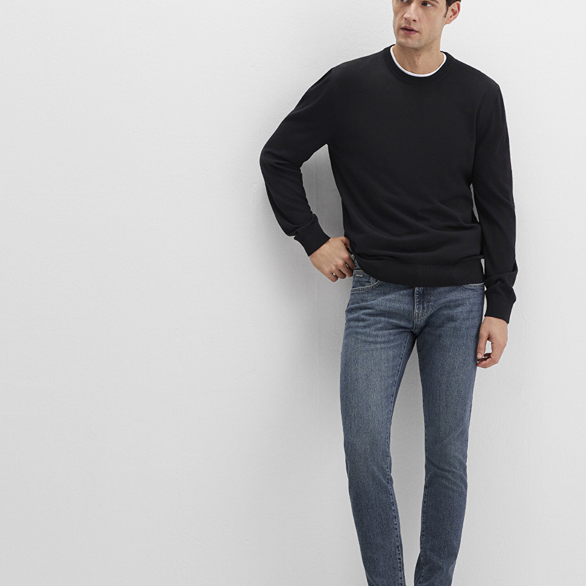 Mavi James Mavi Black Puslu Koyu Mavi Jean Pantolon 0042489342