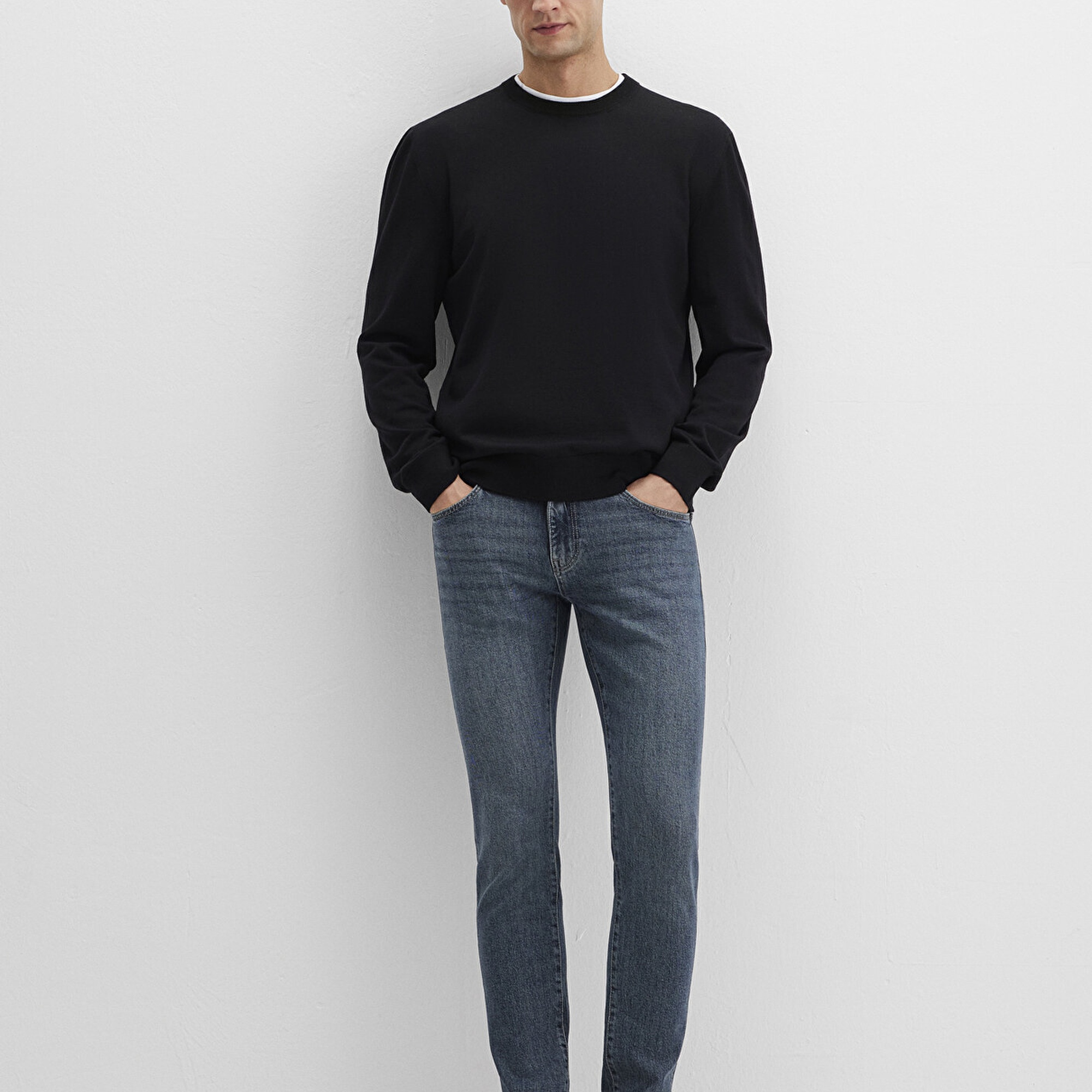 Mavi James Mavi Black Puslu Koyu Mavi Jean Pantolon 0042489342