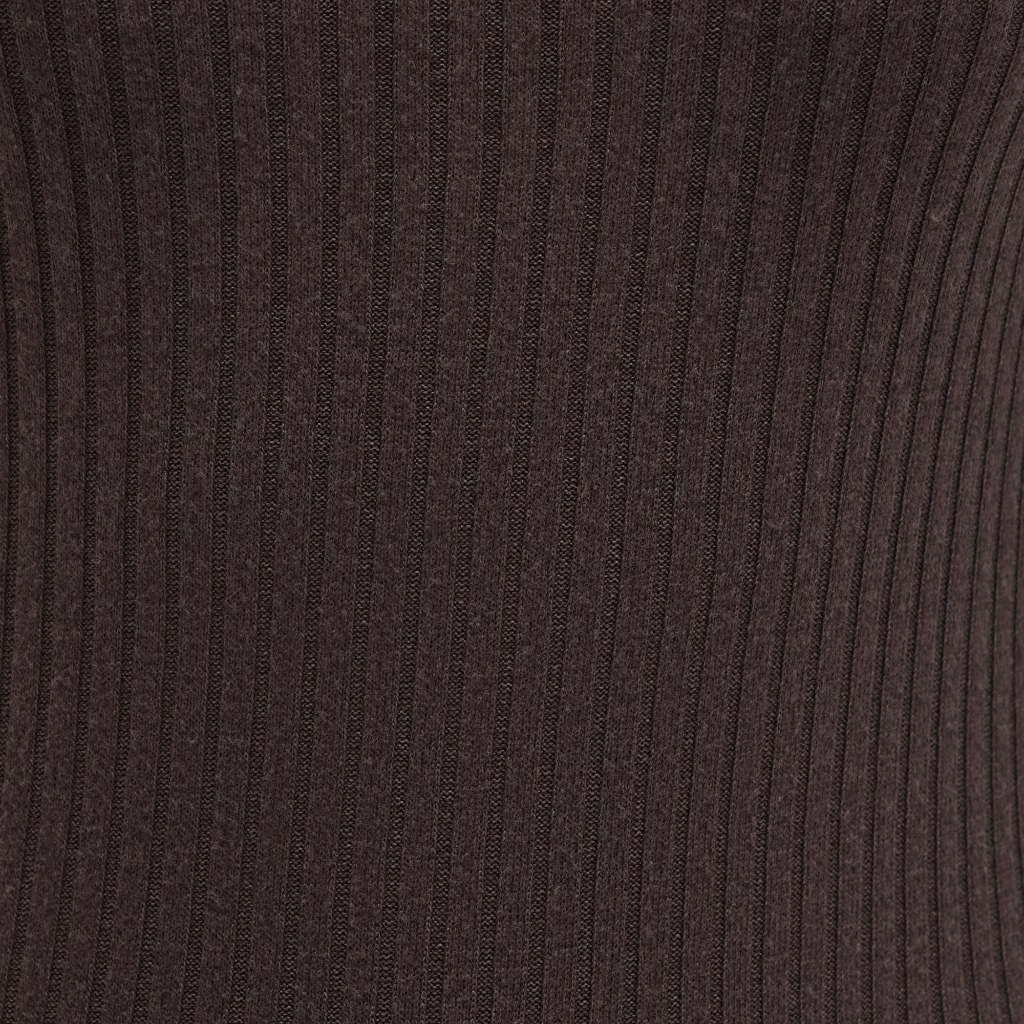 Mavi Uzun Kollu Kahverengi Tişört Slim Fit / Dar Kesim 1613596-88067