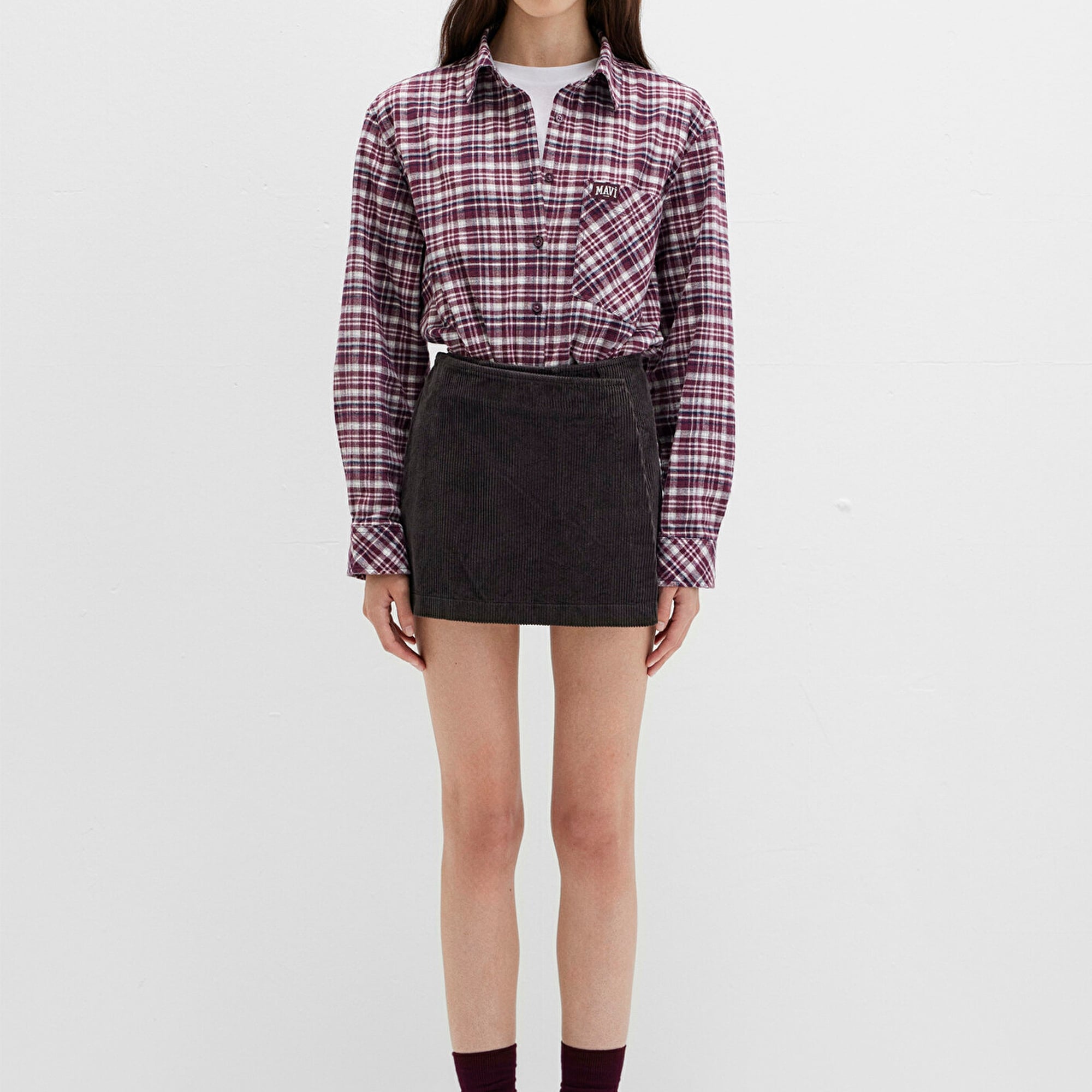 Mavi Kahverengi Şort 1410234-90892